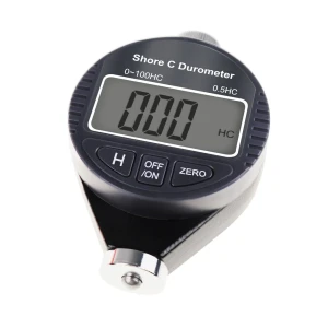 Shore C Digital Hardness Meter for Soft Rubber, 0~100HC