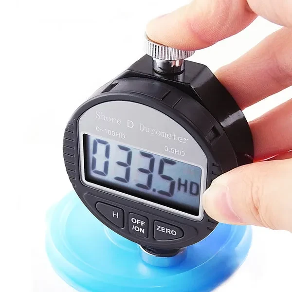 Digital Shore D Hardness Tester for Rubber, Tire, Plastic, and Flooring, 0-100HD - Image 2