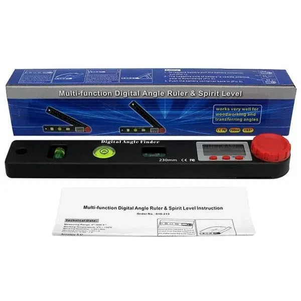 4-in-1 Multifunctional Digital Angle Finder Protractor, Ruler - Image 10