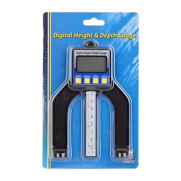 Mini Digital Height & Depth Gauge with Magnetic Base, 0-80mm Range - Image 2