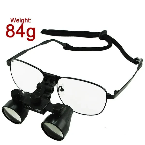3.5x Magnification Titanium Frame Dental Surgical Loupes - Image 8
