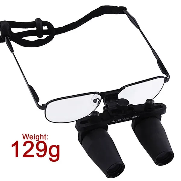 4.0x Magnification Dental Surgical Loupes with Nickel Alloy Frame - Image 6
