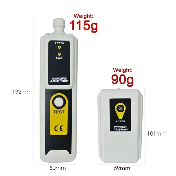Ultrasonic Leak Detector & Transmitter Detects Air Water Dust - Image 6