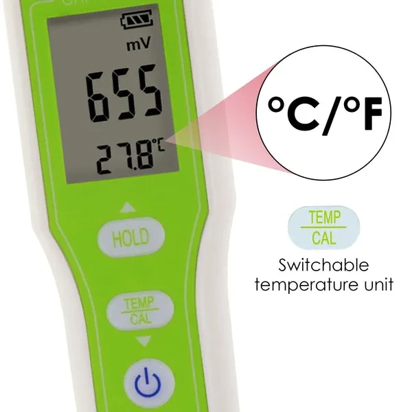 Pen-size ORP Redox Tester for Water Quality, -1200~1200mV - Image 6