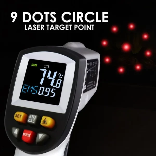 Non-Contact Digital Laser Infrared Thermometer (-50~750℃ / -58~1382℉) - Image 6