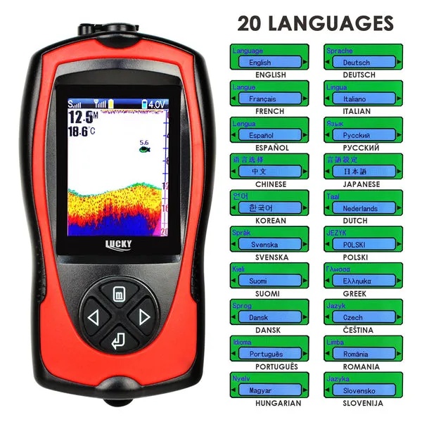 Wireless 328ft Wired 147ft Color Fish Finder Light Rechargeable - Image 6