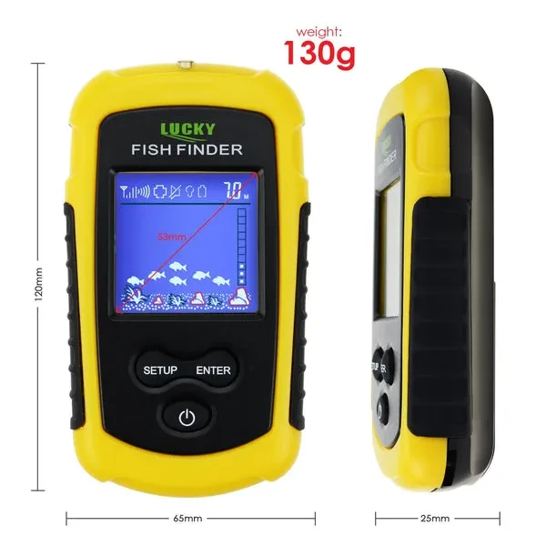 Night and Day Wireless Fish Finder with Backlight (45m/147ft Depth) - Image 7