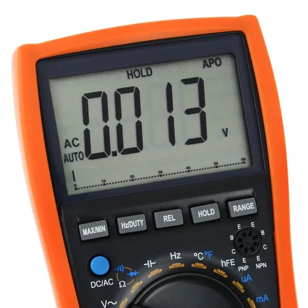 Multimeter with Auto & Manual Ranging and K-Type Thermocouple - Image 7