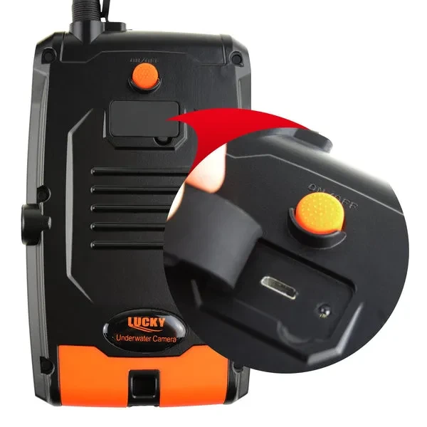 Rechargeable Underwater 4.3 HD Camera Fish Locator with 20M Cable and IR LED - Image 5