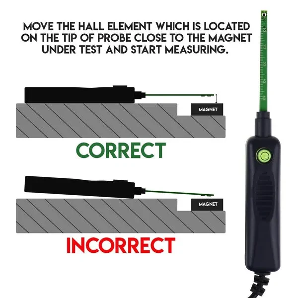 AC / DC Gaussmeter for Magnetic Field Strength Teslameter - Image 7
