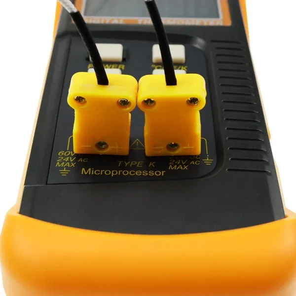 Digital Thermocouple Temperature K-Type Thermometer with 4 Probes - Image 7