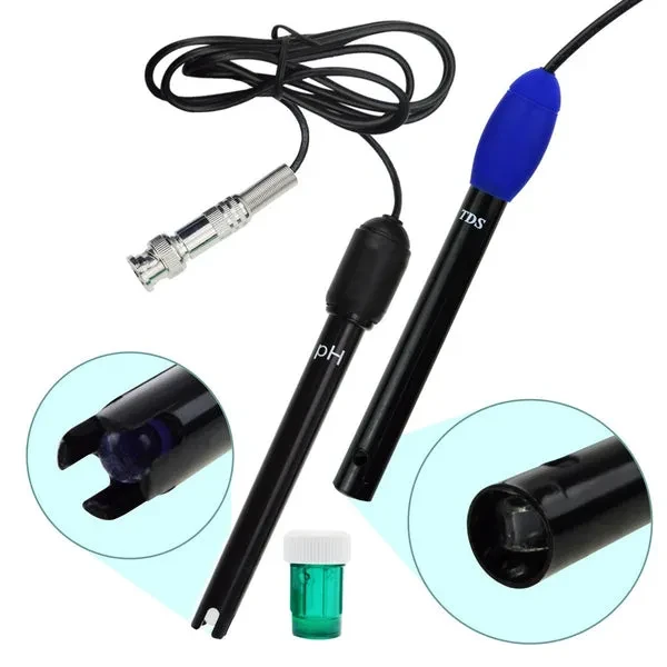 Digital Combo pH & TDS Monitor Meter Tester Monitor ATC (0.00~14.00pH) - Image 6