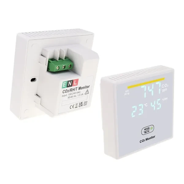 Smart CO2 Carbon Dioxide Indoor Air Quality Monitor with Temperature and Humidity - Image 6