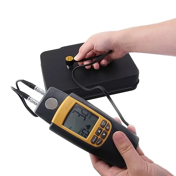 Ultrasonic Thickness Meter Tester Measuring 1.2~220mm Velocity - Image 8