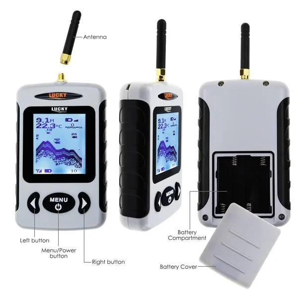 Extended Range Wireless Fish Finder (45m/147ft Depth, 150m/492ft Operation) - Image 8