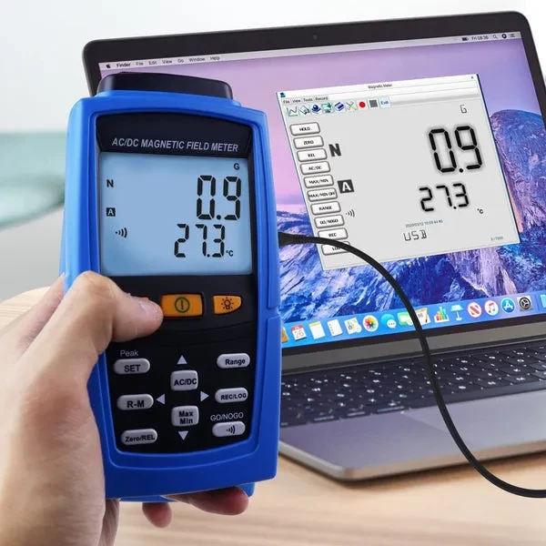 AC / DC Gaussmeter for Magnetic Field Strength Teslameter - Image 8