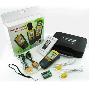 Digital Thermocouple Thermometer with Multiple Probes