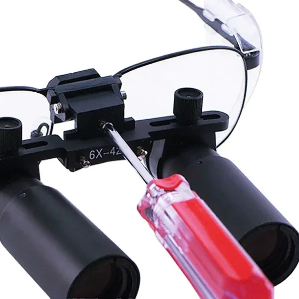 6.0x Magnification Dental Surgical Loupes with Nickel Alloy Frame - Image 9