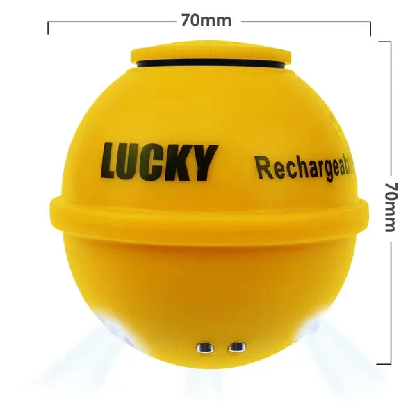 Rechargeable Wireless Fish Finder with Attractive Lamp (45M Depth) - Image 10