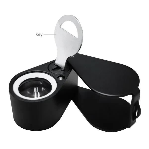 Jeweler's Loupe with LED UV Light (10x Magnification, 21mm) - Image 9