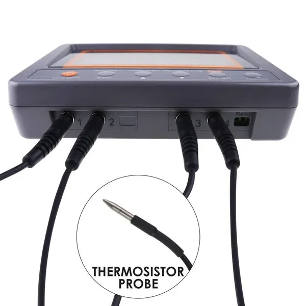 Digital 4 Channels Thermometer with NTC Thermistor Probe, SD Card Logging - Image 11
