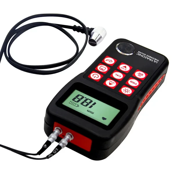 Digital Ultrasonic Thickness Gauge (0.75 ~ 300mm) 4.5 Digits LCD - Image 9
