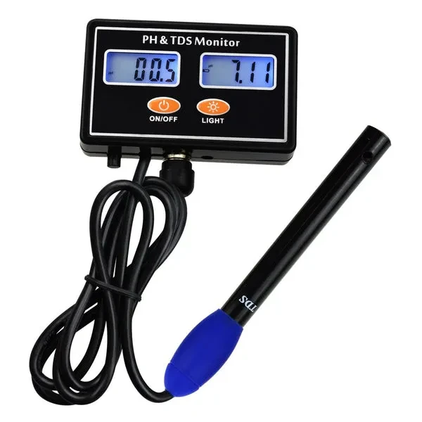 Digital Combo pH & TDS Monitor Meter Tester Monitor ATC (0.00~14.00pH) - Image 8