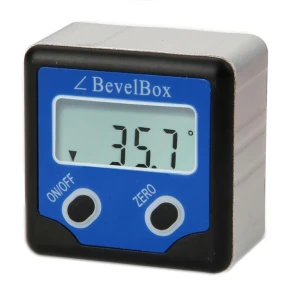Digital 360° (±180°) Bevel Box/Inclinometer with Magnets