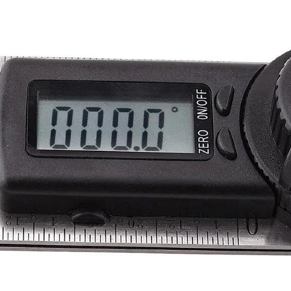 Digital 2-in-1 Angle Finder Meter/Protractor Ruler, 360° 600mm - Image 4