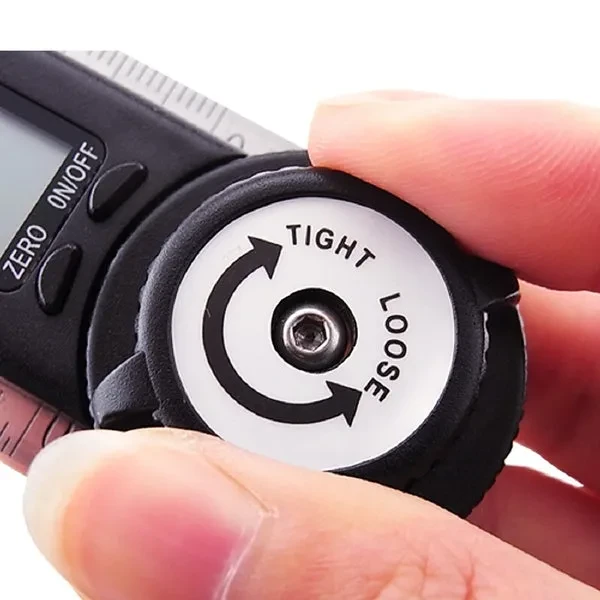 Digital 2-in-1 Angle Finder Meter/Protractor Ruler, 360° 600mm - Image 6