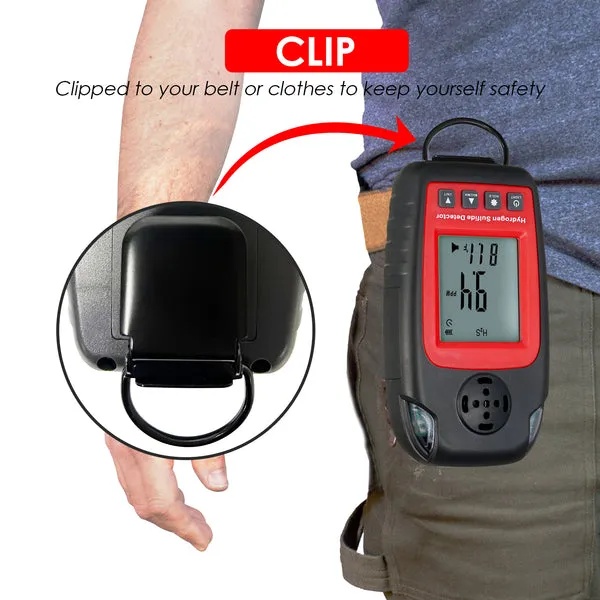 Hydrogen Sulfide Detector, 0~100ppm, Electrochemical - Image 4