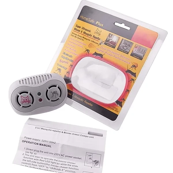 Electronic Ultrasonic Mouse Mosquito Repeller (50/60Hz) - Image 5