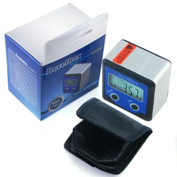 Digital 360° (±180°) Bevel Box/Inclinometer with Magnets - Image 11