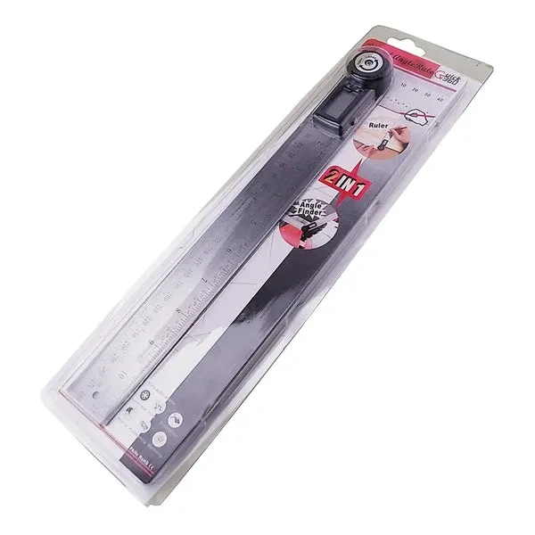 Digital 2-in-1 Angle Finder Meter/Protractor Ruler, 360° 600mm - Image 8