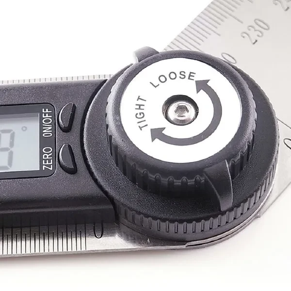 Digital 2-in-1 Angle Finder Meter/Protractor Ruler, 360° 400mm - Image 5