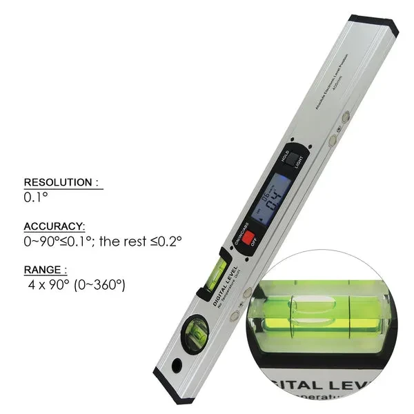 Digital Level Inclinometer and Angle Finder with Spirit Level (360°) - Image 7