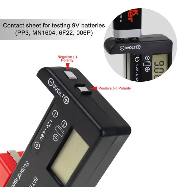 Digital Battery Capacity Tester and Volt Checker - Image 2