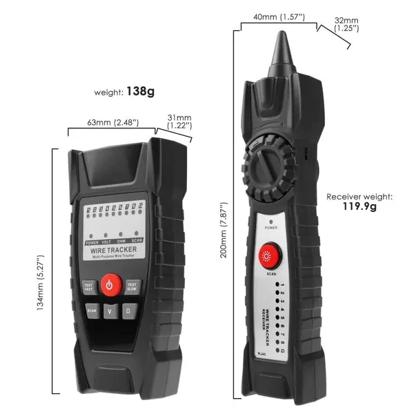 Network Cable Tester and Wire Tracker for Professional Use - Image 3