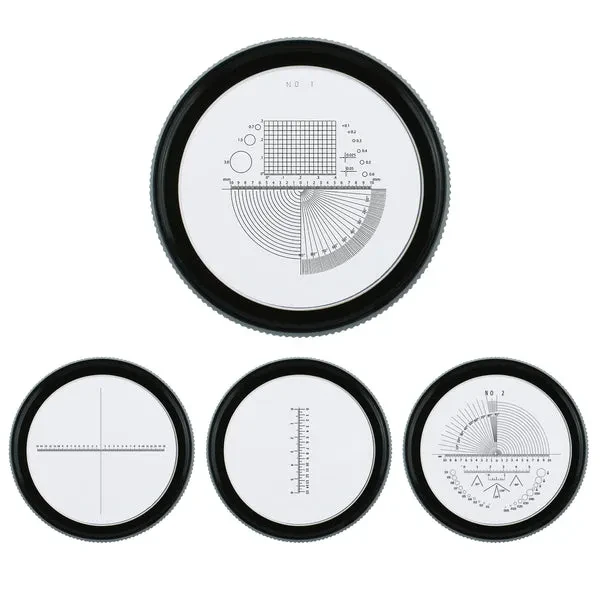Magnifier Loupe with 10x Magnification, 8 LED Lights, 20x Scale +4 Reticles - Image 2