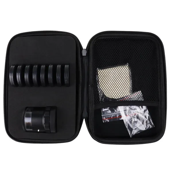 Magnifier Scale Loupe with 10x Magnification and 8 LED Lights + 9 Reticles - Image 2