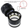 Magnifier Scale Loupe with 10x Magnification and 8 LED Lights + 9 Reticles - Image 6