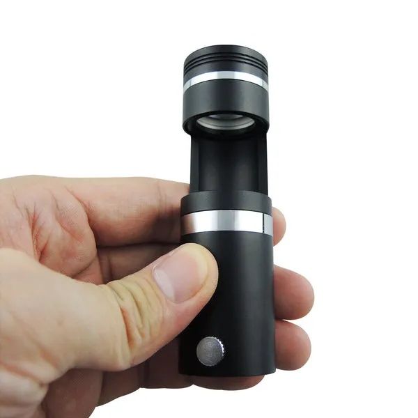 10x 18mm Handheld Darkfield Loupe with Flashlight - Image 6