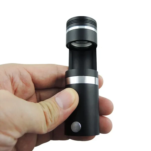 10x 18mm Handheld Darkfield Loupe with Flashlight - Image 6