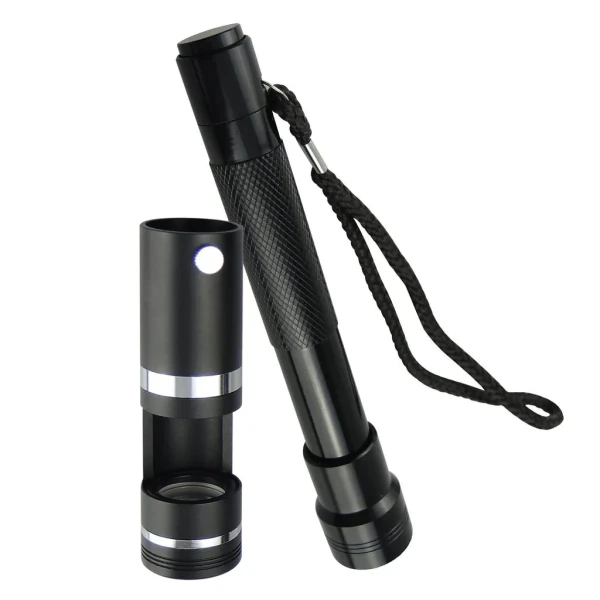 10x 18mm Handheld Darkfield Loupe with Flashlight - Image 10