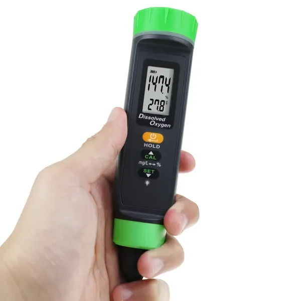 Digital Rechargeable DO Meter Dissolved Oxygen Tester with Floating Probe - Image 2