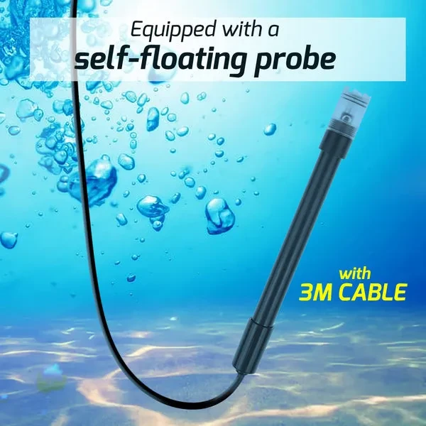 Digital Rechargeable DO Meter Dissolved Oxygen Tester with Floating Probe - Image 6