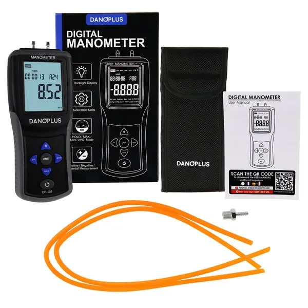 Digital Manometer for Air and Gas Pressure Measurement - Image 7