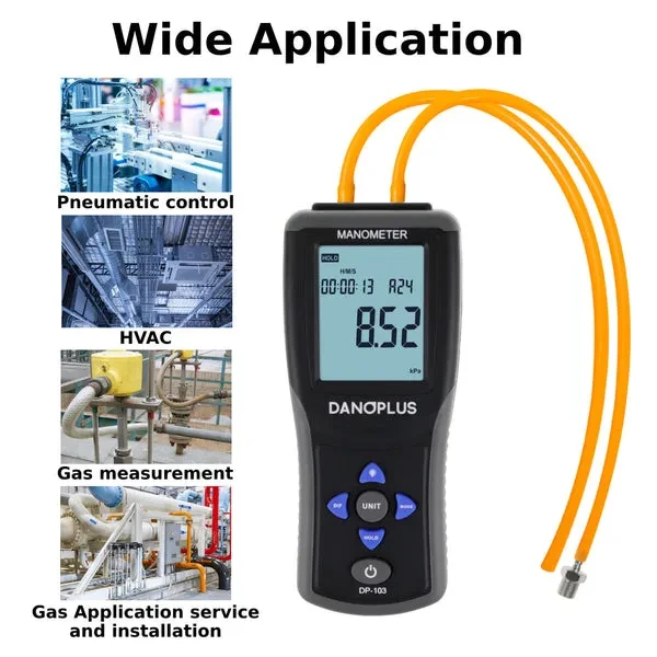 Digital Manometer for Air and Gas Pressure Measurement - Image 9