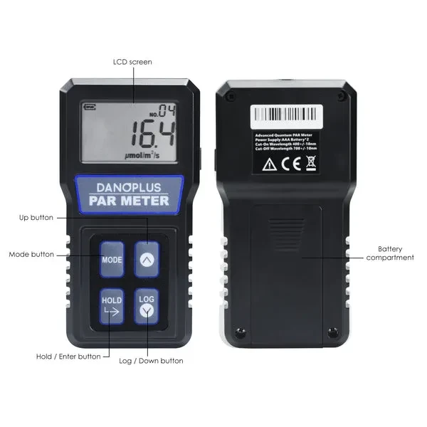 Full-Spectrum Quantum PAR Meter with Waterproof Sensor (IP68) - Image 5