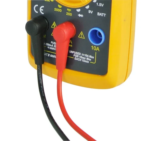 Digital Multimeter ACV/DCV, DC Current Diode Battery Test Meter - Image 4